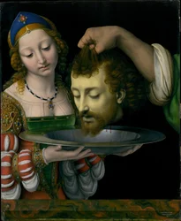 Salome met het hoofd van Johannes de Doper